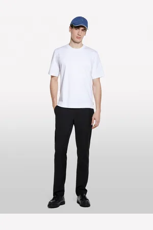 Sisley T-shirt Regular Fit Bianca, Uomo