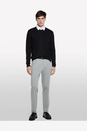 Sisley Camicia Slim Fit Bianca, Uomo