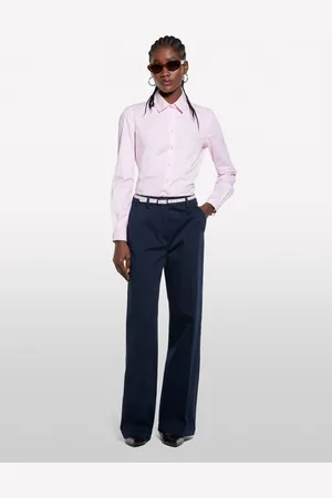 Sisley Pantaloni Wide Leg , Donna