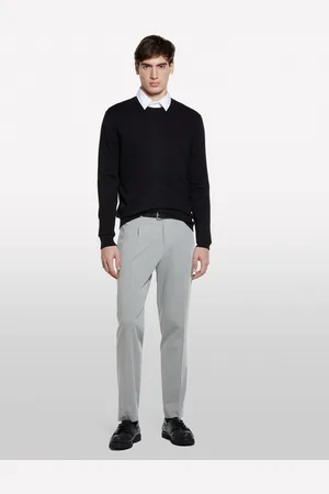 Sisley Camicia Slim Fit Bianca, Uomo