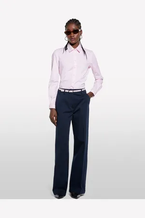 Sisley Pantaloni Wide Leg , Donna