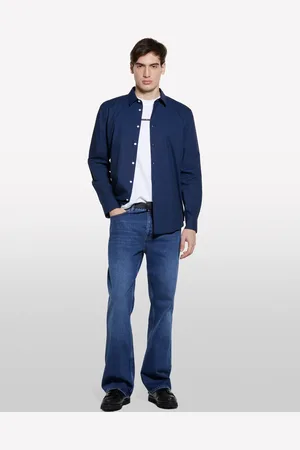 Sisley T-shirt Bianca Con Stampa Lettera, Uomo
