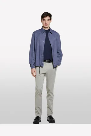 Sisley T-shirt Blu Con Stampa, Uomo