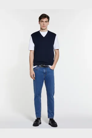 Sisley Jeans Style 76 Carrot Fit , Uomo