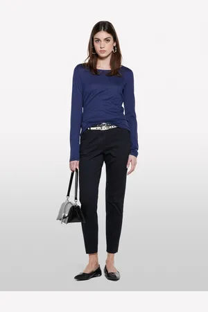 Sisley T-shirt A Maniche Lunghe, Donna