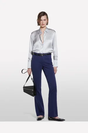 Sisley Pantaloni Flare Fit , Donna