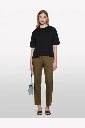 Sisley Pantaloni Con Laccetti, Donna