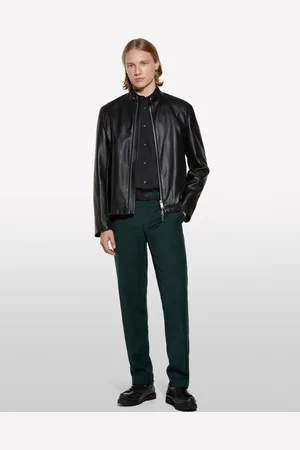 Sisley Camicia Slim Fit Nera, Uomo