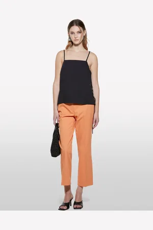 Sisley Top Con Laccetti, Donna