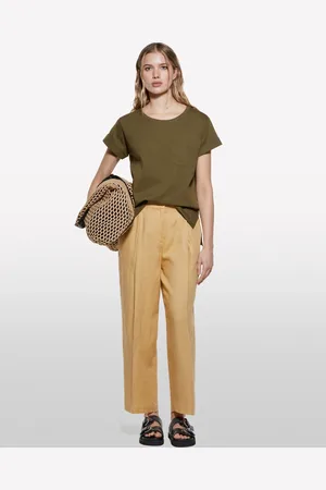 Sisley T-shirt Con Taschino, Donna