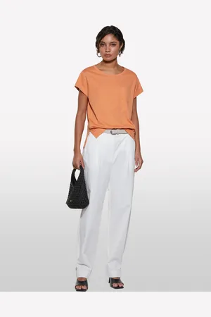 Sisley T-shirt Con Taschino, Donna