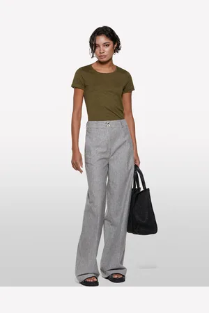 Sisley T-shirt Con Scollo Rotondo, Donna