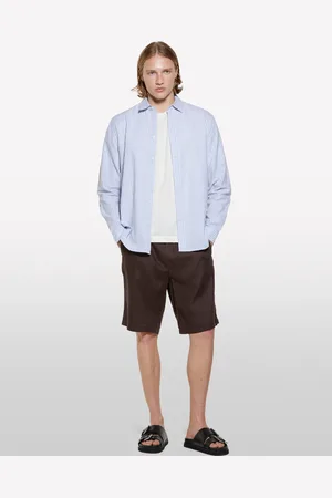 Sisley T-shirt In Misto Lino, Uomo