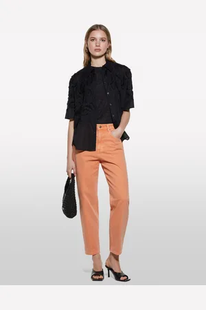 Sisley Jeans Color Style 68 Mom Fit , Donna
