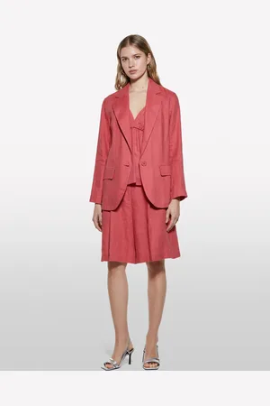Sisley Bermuda In 100% Lino, Donna