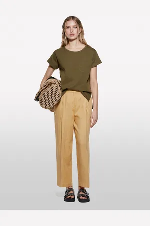 Sisley T-shirt Con Taschino, Donna