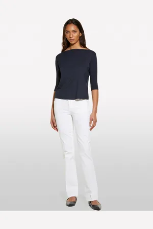Sisley T-shirt Con Scollo A Barca, Donna