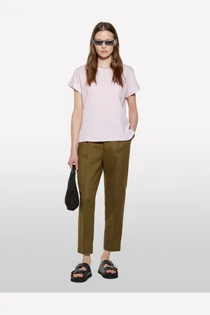 Sisley T-shirt Rosa Con Taschino, Donna