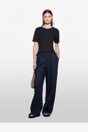 Sisley T-shirt Slim Fit Nera, Donna