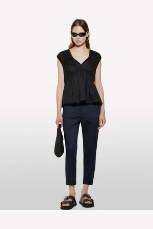 Sisley Pantaloni A Sigaretta, Donna