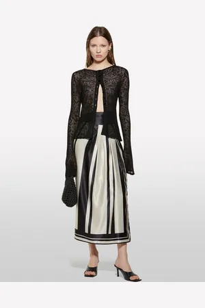Sisley Sarong Stampato Fondo Chiaro, Donna