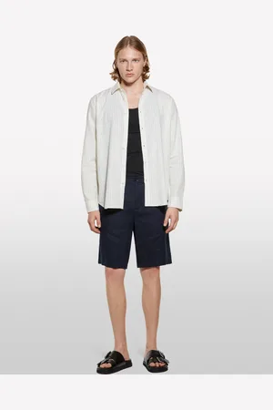 Sisley Bermuda 100% Lino, Uomo