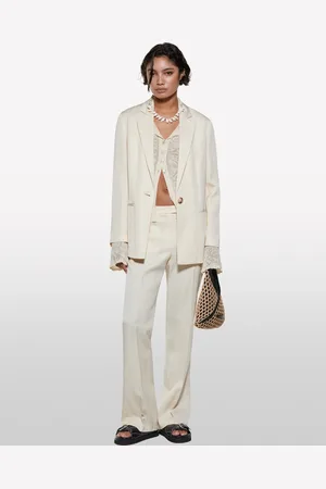 Sisley Blazer Con Cinturino, Donna