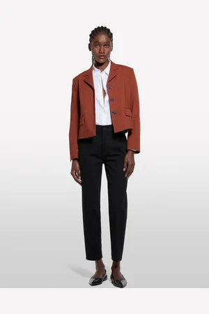 Sisley Camicia Bianca In 100% Lino, Donna