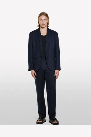 Sisley Pantaloni 100% Lino, Uomo