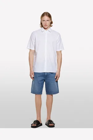 Sisley Bermuda Di Jeans Scuro, Uomo