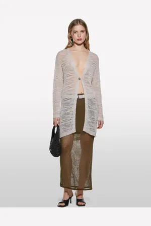 Sisley Cardigan Lungo , Donna