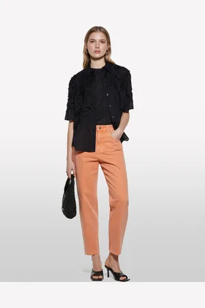 Sisley Jeans Color Style 68 Mom Fit , Donna