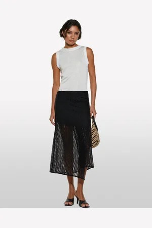 Sisley Canotta Bianca Regular Fit, Donna