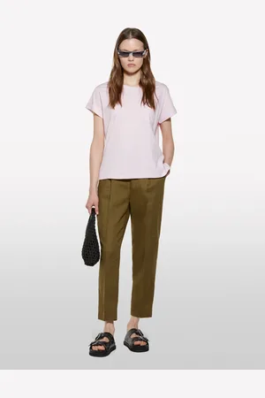 Sisley T-shirt Rosa Con Taschino, Donna