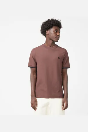 Fred Perry Striped Cuff T-Shirt