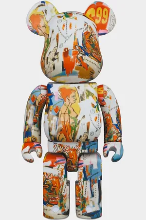 Medicom BE@RBRICK Andy Warhol x Jean-Michel Basquiat 1000%