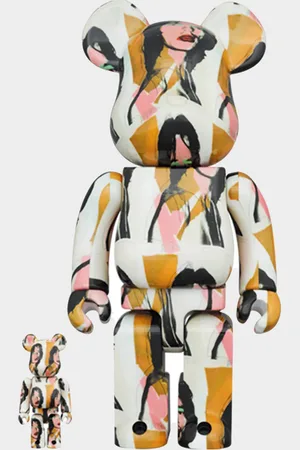 Medicom BE@RBRICK x Andy Warhol x Mick Jagger 100% & 400%