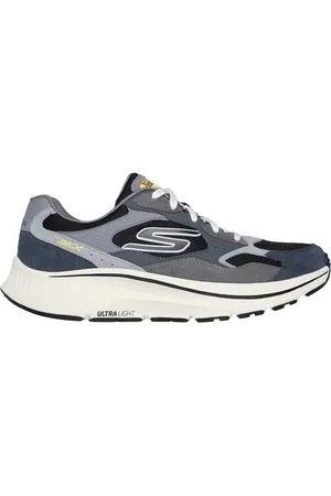 Skechers Uomo GO RUN Consistent 2.0 - Retro Runner V1 Sneaker in Carbone/Nero