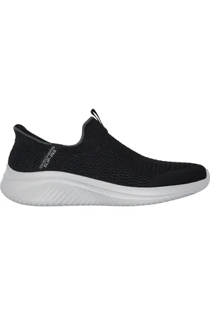 Skechers Uomo Slip-ins: Ultra Flex 3.0 - Smooth Rise Sneaker in Nero/Carbone