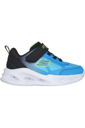Skechers Meteor-Lights - Krendox Sneaker in Nero/Blu