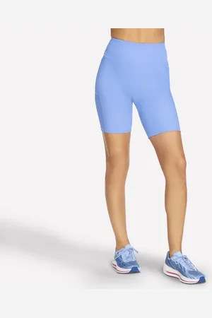 Skechers Donna GO FLEX RIB High Waisted 8 Inch Bike pantaloni corti in