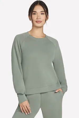 Skechers Donna Skechluxe Elevate Crewneck in Talpa/Oliva
