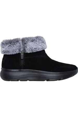 Skechers Donna On-the-GO Encore - Snow-Capped Shoes in Nero/Grigio
