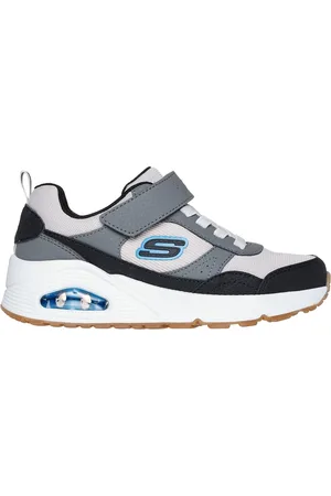 Skechers Bambino Uno - Retro-Squad Sneaker in Nero/Bianco