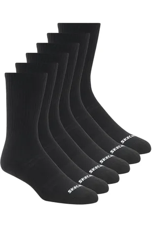Skechers Uomo 6 Pack Large Core Crew Calze in