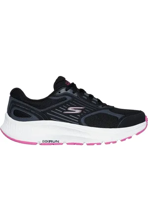 Skechers Donna GO RUN Consistent 2.0 - Advantage Sneaker in Nero/Fuxia
