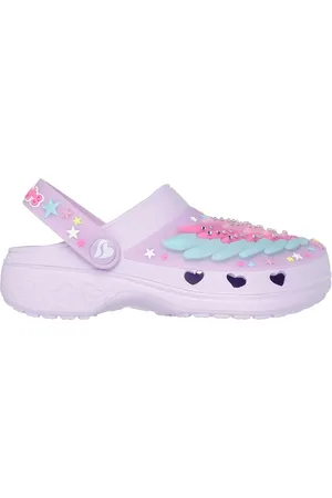 Skechers Bambina Foamies: Sweetheart - Wing Stars Shoes in