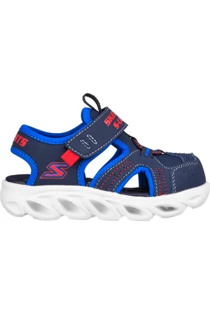 Skechers S Lights: Hypno-Splash - Sunzys Sandali in Blu Navy Blue/Blu