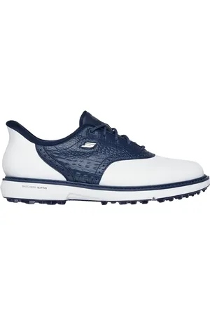 Skechers Donna Slip-ins: GO GOLF Prestige SL Shoes in Bianco/Blu Navy Blue