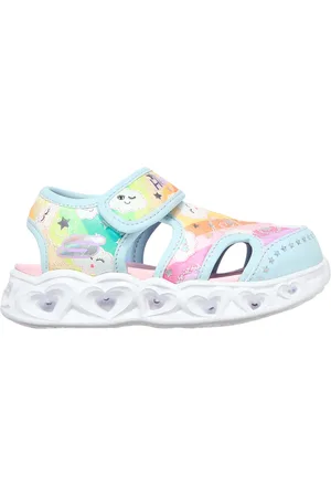 Skechers Heart Lights Sandali - Cutie Clouds in